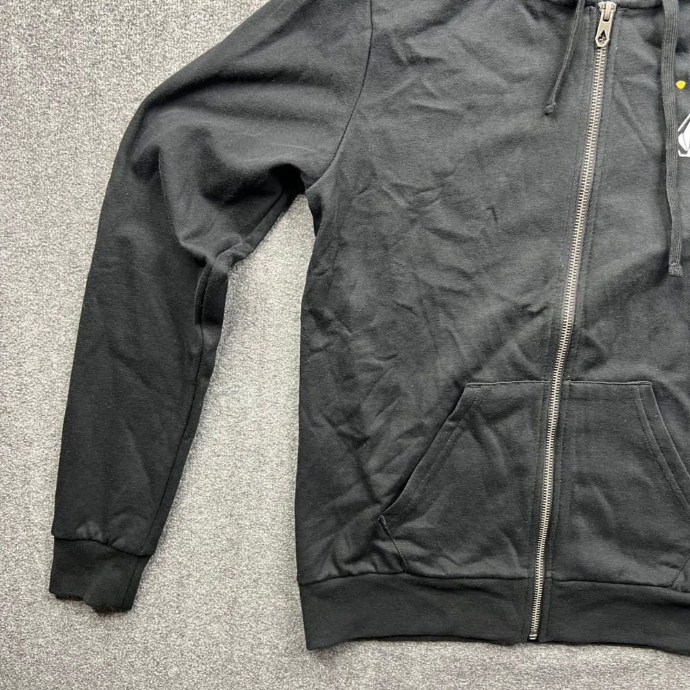 Volcom Sealed Hoodie Womens Medium Black Pineapple Hawaii Live Like Sion Zip Up - Picture 6 of 16